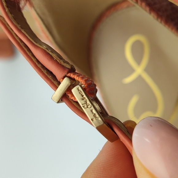 NEW Sam Edelman Yaro Heel in Coral - Picture 9 of 11